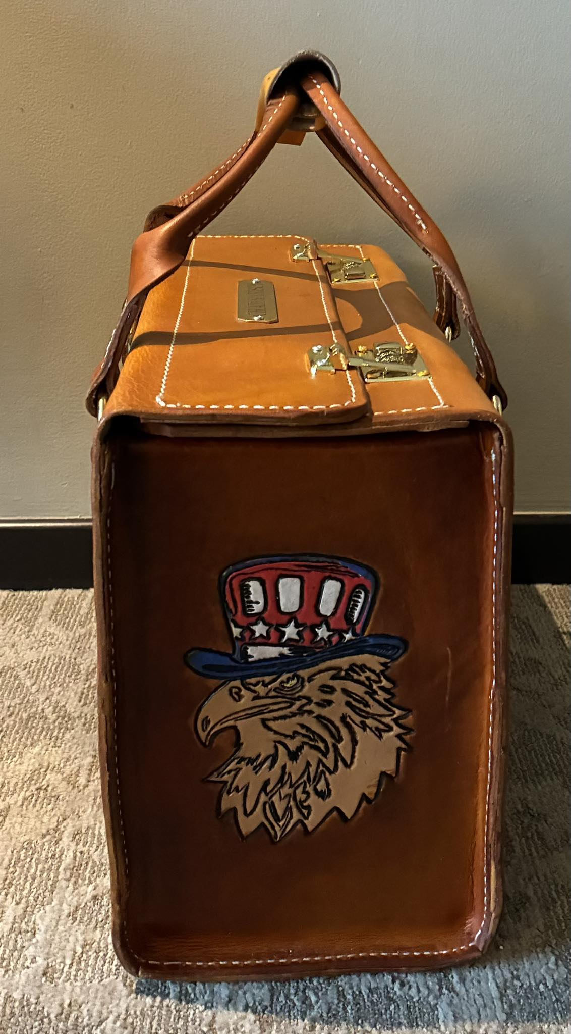 Old School Pilot Kit Bag